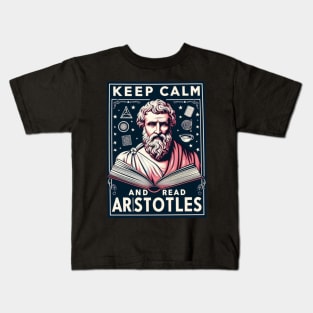 Aristotle art for work lovers Kids T-Shirt